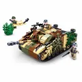 Produktbild: Baustein-Set Panzer Tank M38-B0858 von Sluban Army Jagdpanzer Klemmbausteine