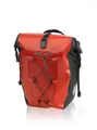 Produktbild: XLC Fahrradtasche XLC Einzeltaschenset wasserdicht rot 21x18x46cm