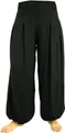 Produktbild: Guru-Shop Relaxhose Boho Pluderhose, Muckhose, Haremshose - schwarz Ethno Style, alternative Bekleidung