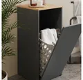 Produktbild: Vicco Wäscheschrank Viktor, Anthrazit/Goldkraft Eiche/Goldkraft Eiche, 40.2 x 88.2 cm m... (1-St)