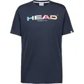 Produktbild: HEAD Rainbow T-Shirt Herren in navy, Größe XL HW 2025