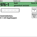 Produktbild: Gewindebolzen Din 976 M.kegelkuppen Bm 8 X 100 Stahl Galvanisch Verzinkt
