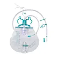 Produktbild: Medi-Inn PRO Urinbeutel closed System, 120 cm, 2000 ml, steril verpackt (25 Stück)