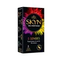 Produktbild: Skyn Kondome 5 senses, (5 stuck) Latex frei Kondome, mit unsere Lubes verwendbar, 53mm breite