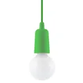 Produktbild: Hängeleuchte DIEGO 1 grün 1xE27 15W PVC 90x9x9cm Sollux Lighting