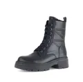 Produktbild: Gabor Damen Combat Boots, Frauen Stiefeletten,Best Fitting,Warmfutter,Kurzstiefel,uebergangsschuhe,uebergangsstiefel,warm,schwarz,38 EU / 5 UK