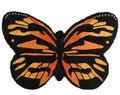 Produktbild: ❀ Fußmatte Schmetterling Kokosmatte Türmatte Kokos 54cm Esschert Fußabtreter PVC