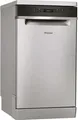 Produktbild: Whirlpool WSFO 3O23 PF X, Freistehend, Single (45 cm breit), Edelstahl, Schwarz, Tasten, Sensor, LED
