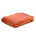 Produktbild: Gözze - Premium Cashmere-Feeling Wohn- und Kuscheldecke, 500 g/m², 180 x 220 cm - Zimt