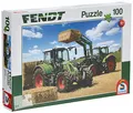 Produktbild: Schmidt CGS_56256 Puzzle: 100 Tractor Cargo Front Loader Fendt, Multicolor