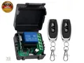 Produktbild: Funk Fernbedienung Schalter, 5V 12V 24V 30V Funkschalter Mit 2 Fernbedienungen,