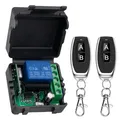 Produktbild: Funk Fernbedienung Schalter 5V 12V 24V 30V Funkschalter mit 2 Fernbedienung 1...