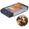 Produktbild: MELISSA Toaster, Flachtoaster, für Toast, Brötchen schwarz