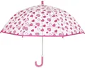 Produktbild: Unisex Kinder Regenschirm Stockschirm mit kindgerechtem Mechanismus Herzchen ...