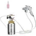 Produktbild: Mophorn - Vevor Druckbehälter Farbbehälter Sprühfarbe Drucktopf 2 L Drucktank, 45 Psi Lackierpistole Farbbehälter Φ 38,5 X 12,6 C Spray Paint Pressure Pot Tank Paint Container Farbspritzpistolen Lacken, Flecken