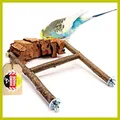 Produktbild: Wellensittich Spielzeug Vogelspielzeug Nymphensittich Käfigzubehör Kork Holz