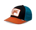 Produktbild: Djinns - Basic Kids Cap Food (Croissant - Black)- Kinder Jungen Dad Cap Curved Visor Baseballcap Hat Kappe Mütze Caps Youth Size