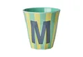 Produktbild: rice Becher Melamin Becher mit Buchstaben - Jungen, 1-tlg., Melamin, Buchstaben Becher