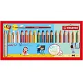 Produktbild: STABILO woody 3 in 1 Pastell Buntstifte Farbig sortiert 880/18-4 18 Stück