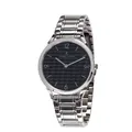 Produktbild: Pierre Cardin Pigalle Stripes Silber Herren Armbanduhr CPI.2019