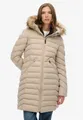 Produktbild: Superdry Steppjacke FUJI FAUX FUR HOOD MID LENGTH