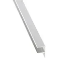 Produktbild: Alu-U-Profil 1,6 cm Easy-Click quer eloxiert 400 cm
