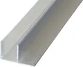 Produktbild: Gutta Alu U-Profil Lasche quer für 16 mm Doppelstegplatten L = 4000 mm