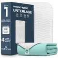 Produktbild: Barbons Inkontinenzunterlage waschbar Matratzenschutz 75x90 - wasserdichte Bett Inkontinenzauflage matratzenauflage Bettunterlage waschbar nässeschutz matratzenauflage (75x90 cm)