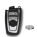 Produktbild: Zünd Schlüssel Smartkey Gehäuse Funk Fernbedienung für BMW 4 Tasten + Batterie