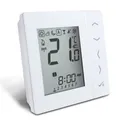 Produktbild: Vitalheizung Raumthermostat, weiß, BxHxL: 8,6 x 2,6 x 8,6 cm, für Infrarotheizung HVH - weiss | silberfarben
