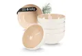 Produktbild: Moritz & Moritz Müslischüssel CAVO Müslibowl Almond, Steinzeug, (Set, 6-tlg), Spülmaschinengeeignet