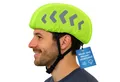 Produktbild: FLEXEO Fahrradhelmüberzug Regenschutz, Helmüberzug Fahrradhelm Regenschutz reflektierend wasserabweisend gelb