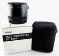 Produktbild: SIGMA Tele Converter 2x TC-2001 Canon EF mit Tasche, 1 Jahr Gewährleistung!