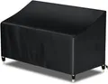 Produktbild: Awnic Abdeckung Gartenbank 3 Sitzer Wasserdicht Telo Oxford 160x70x60/88cm | Gartenbank Abdeckung Strapazierfähig, Schutzhülle Bank Winterfest & Windfeste, UV-beständig Gartensofa Abdeckung