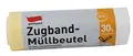 Produktbild: quickpack 42156 Müllbeutel, HDPE Polyethylen, Weiss, 53x62cm, 25