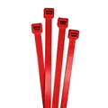 Produktbild: Lumonic 100x Kabelbinder 430 x 9mm I Rote Kabelbinder in Industriequalität I Kabelbinder UV beständig, Kabelbinder wetterfest, Kabelbinder rot