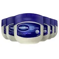 Produktbild: Vaseline Original Petroleum Jelly Moisturruiser Hautpflege für rissige, trockene Haut und Ekzemlinderung 6 x 250 ml
