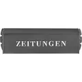 Produktbild: Burg Wächter Zeitungsbox Stahl verzinkt BxHxT 425/120/110 mm anthrazit (808 E)