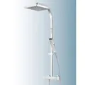 Produktbild: Schulte DuschMaster Rain II mit Thermostat, Kopfbrause eckig D9635
