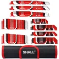 Produktbild: SHALL Säbelsägeblätter (34 Stück), Ersatz-Sägeblatt-Set aus Hartmetallstahl für den Baumschnitt, für Holz, Metall und Kunststoff, mit Aufbewahrungstasche