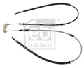 Produktbild: FEBI BILSTEIN Handbremsseil Mitte L/R für VECTRA B 1.6-2.6 09.95-07.03 OE
