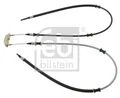 Produktbild: FEBI BILSTEIN 23954 Seilzug, Feststellbremse für OPEL