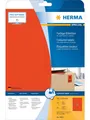 Produktbild: HERMA Coloured labels A4 105 x 148 mm red removable