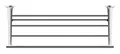 Produktbild: Duravit Starck T Handtuchablage 610 x 232 x 118 mm - Chrom - 0099441000