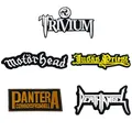 Produktbild: masktore Heavy Metal Patches, 5 Stück Band Patch, Rock and Roll Aufbügler Mus...