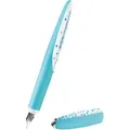 Produktbild: Herlitz Füller my.pen style, Frozen Glam, Feder M, Links- und Rechtshänder, Kunststoff, hellblau / weiß