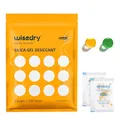 Produktbild: wisedry 2g x 120 Packungen Silicagel Beutel Trockenmittel Lebensmittelqualität Kieselgel Trockenmittelbeutel Feuchtigkeitsabsorber Farbe Indecator