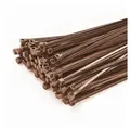 Produktbild: HaGa Kabelbinder 100 Stück Kabelbinder 300mm x 4,8mm in braun (100-St) braun 0,48 cm x 30 cm