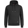 Produktbild: Höhenhorn Hoodie Janga Herren Kapuzen Pullover für Männer Hoody Sweatshirt Hochwertige Baumwolle, weiche Innenseite, angenehm warm schwarz M