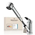 Produktbild: Wasserwerk Küchenarmatur WK7 | Küchenarmatur mit 2 Strahlarten | Einhebelmischer mit Brause | Spültischarmatur mit Geschirrbrause | ausziehbar | Made in Germany | Chrom